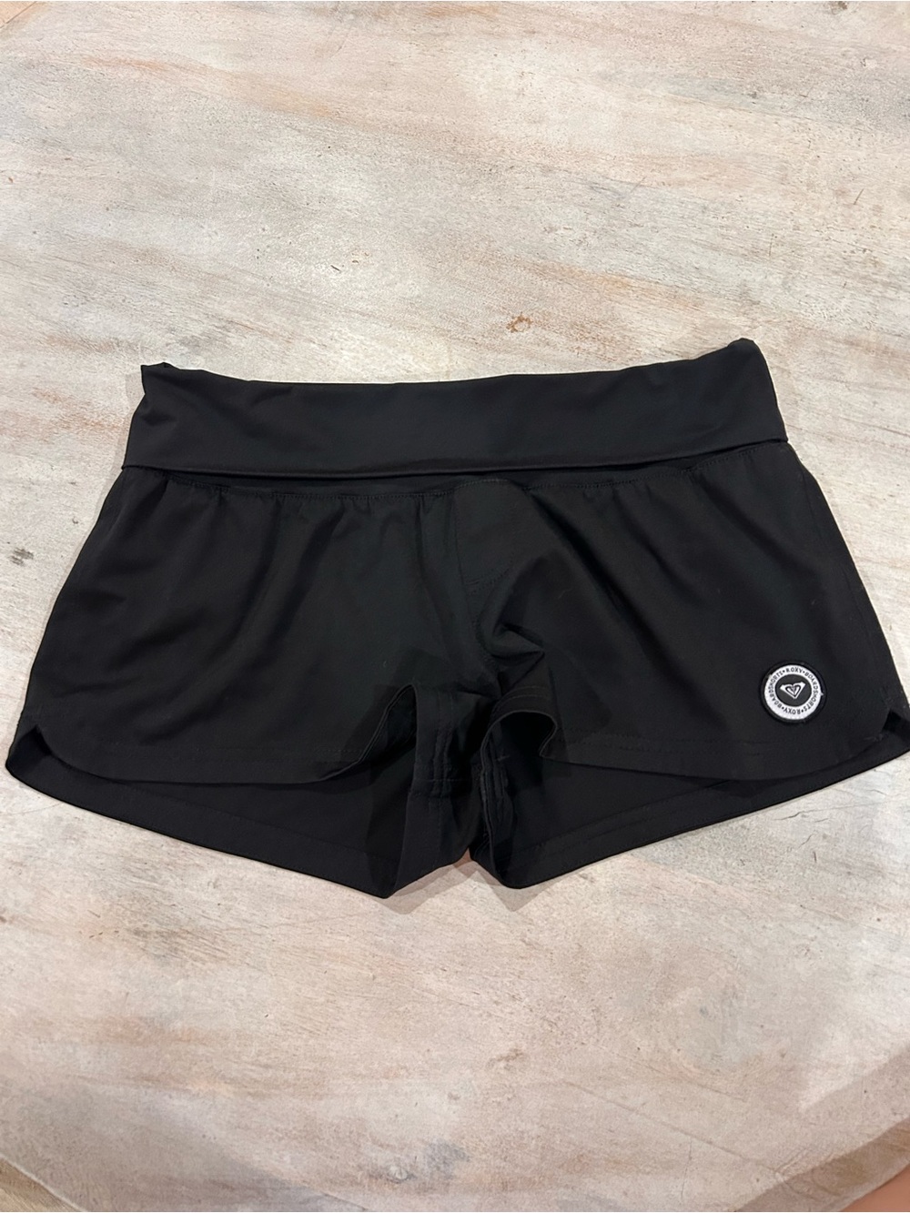 ☀️🌊🌴Roxy Black Athletic Swim Shorts Cover Up Active Bottoms ☀️🌊🌈